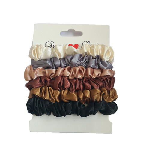 Haargummis 6er-Pack MultiColor 1