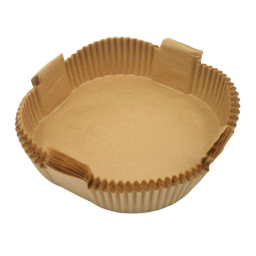 Airfryer wegwerppapier met handvat 50-pack Nature 20 cm 2