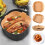 Airfryer wegwerppapier met handvat 50-pack Nature 20 cm 7