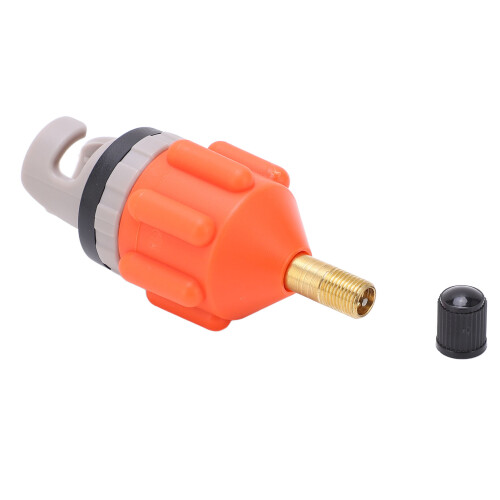 Undurchlässiger Paddle-Board-Pumpenadapter für aufblasbare Boote – Orange 2