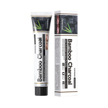 Charcoal Mint Toothpaste with Bamboo for Whitening, Cooling Fresh Breath and Daily Natural Cleaning