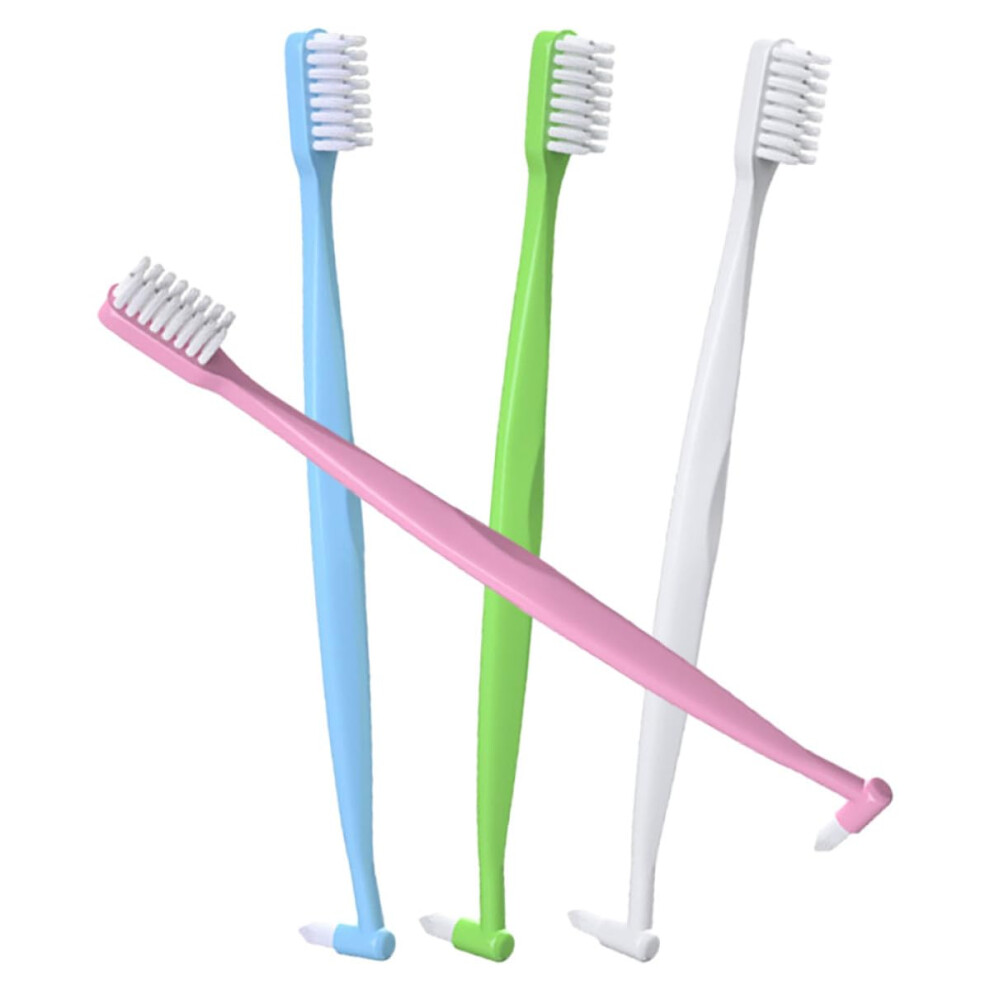 Interdental Brush and DoubleHead Orthodontic Toothbrush for Braces with Precision Gap Cleaning 4pcs