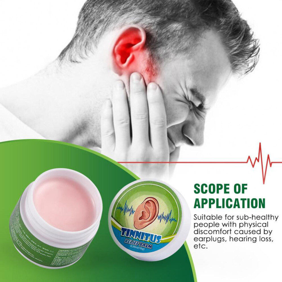 Cream Tinnitus Balm For Hearing Loss Protection Ear 10G
