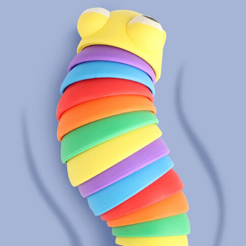 Sensorisches Spielzeug Schnecke Regenbogen 1