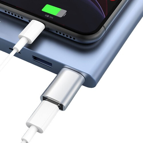 Adapter USB 3.0 Stecker auf USB-C Buchse Silver 1
