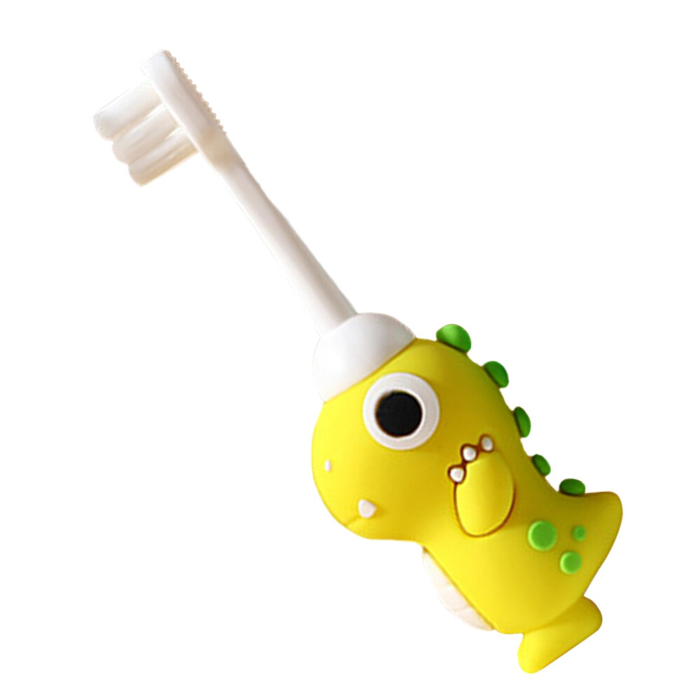 Kids Toothbrush with Fun Dinosaur Design and Ultra Soft Bristles for Toddlers Ages 26