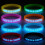 7pcs Soft Rubber Bracelets Featuring Inspirational Text And 6