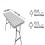 Multipurpose Rectangle Tablecloth With Strong Grip-1 75x182cm 4