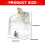 Large Capacity Water Container Home Cleaning-white sewage 4