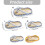 Cats Bed Soft Cushions for Small Medium Large Cats-Yellow M 3
