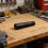 Manche en bois de santal noir fabriqué à la main de forme 3