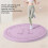 Tapis de corde à sauter antichoc, imperméable,-Violet 0,6 cm 3