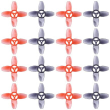 16Pcs for  Avan Tinyhawk TH Turtlemode Propeller 40mm 4-Blade 1.5mm Hole,for 0802 Motor Indoor FPV Racing Drone