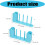 Space Saving Sewing Machine Bobbin Holder-Single Head 4