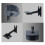Speaker Stand with Thickened Support, Wall Mounted Bracket for Bookshelf and Surround Speakers 4