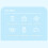 Small Handheld Fan Plastic Texture Suitable for Indoor-Green 6