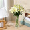 Small Clear Bud Vases Set Retro Plastic Bud Flower Vases Mini 2
