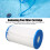 Pool Filter Cartridge for Hot Tubs, Spas & Pools, 254x140mm 9