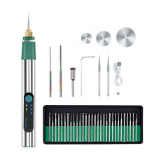 DIY Engraving Pen, Portable Artisan Pen Engraving Tool Cordless, Electric Engraving Pen for Metal, Wood and Plastic