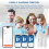 WiFi Door Window Alarm Sensor with App, 2.4GHz Smart Security, Timer Arm Disarm, Adjustable Volume 5