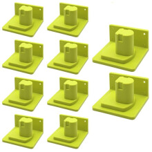 10pcs Tool Mount Holder for 18V One+ P102 P103 P104 P105 P107 P108 P109 Tool Battery Dock Holder Power Tool Hanger