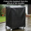 25x19x40Inch Rolling Cart Cover with Adjustable Drawstring 5