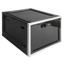 Medicijnenslotdoos, Mobiele Telefoonslotdoos Afsluitbare Opbergdoos, Koelkast Voedselslotdoos Tabletopbergkast, Zwart
