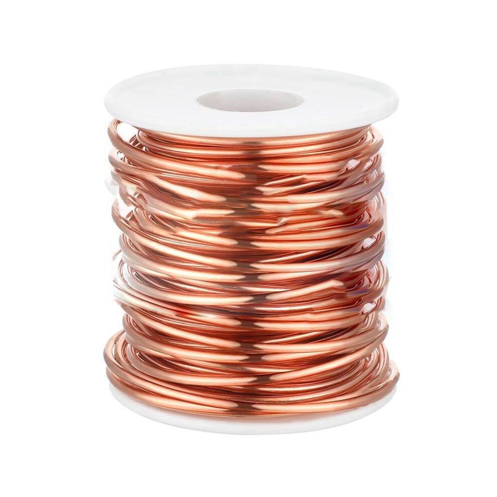 Soft Copper Wire For Electroculture Plants Bare Pure Copper Wire,1 Pound Spool,24 Gauge,0.020 Inch Dia,853.6 Inch Length 6031075778093