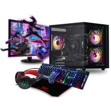Gaming Bundle Intel i5 16GB RAM 1TB HDD& 128GB SSD GTX 750 4GB 22" Monitor PC Bundle with Headset