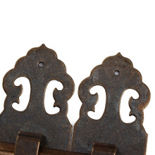 Ornate Antique Drawer Pulls Bronze