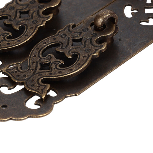 Ornate Antique Drawer Pulls Bronze 2