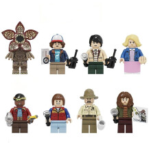 8PCS Stranger Things Assembled Minifigures Set Children's Toys Building Blocks Fit Lego