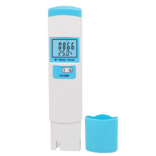 Vattenkvalitetsanalysator, PH Meter Digital 2In1 PH/Temp Meter PH Tester HöG Noggrannhet Vattenkvalitetstestare
