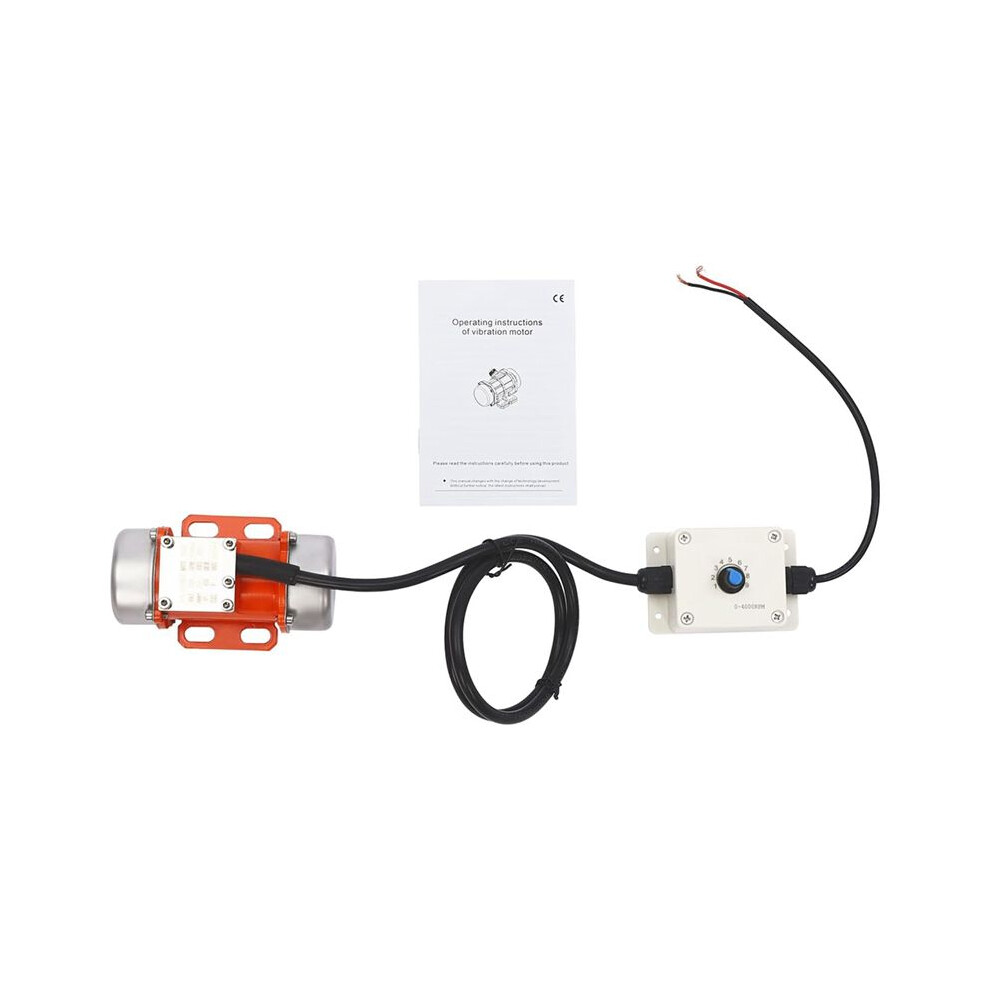 50W Dc12v Electric Vibration Motor With Speed Controller Brushless High-Speed Motor Alloy Concrete Vibrator 4000Rpm 6032079644490