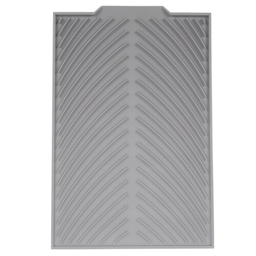 Estera De Secado De Silicona Para Platos Canal Artificial Plegable Estera De Drenaje, Estera De Drenaje Rectangular Almohadillas De Secado Bandeja