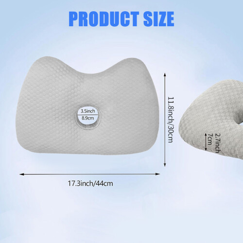 Calming Lateral Rest Pillow Developed To surround Sensitive Ear 1