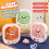 Cute Square Cartoon Desk Fan with 3 Speed Settings-Green 3