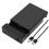 External HDD Case 2.5/3.5 Inch SSD External Hard Drive Box Enclosure  to USB 3.0 Hard Disk Case Adapter US Plug 1