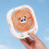Cute Square Cartoon Desk Fan with 3 Speed Settings-Green 6