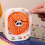 Cute Square Cartoon Desk Fan with 3 Speed Settings-Green 7
