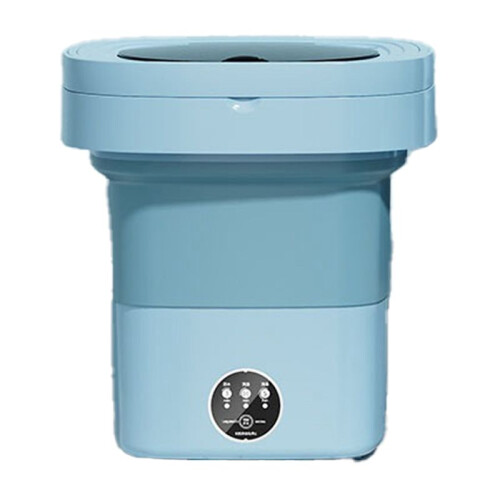 Folding Washing Machine Portable Small Washing Machine  Underwear Cleaning Machine 8L  (US Plug) 1
