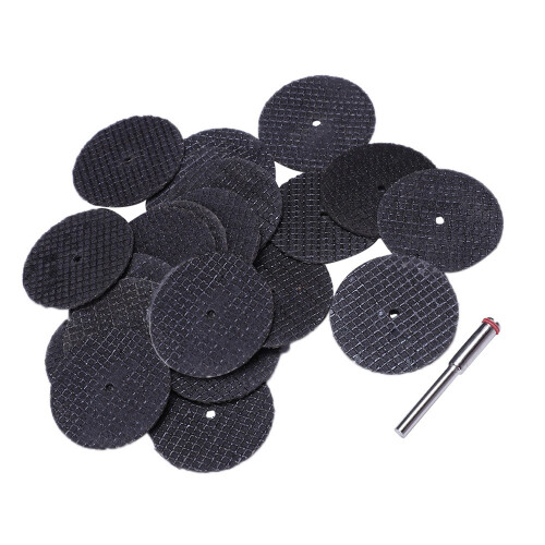 25 pcs blades cutting disc set 32mm with arbor for  rotary tool
