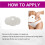 Abdominal Care Patch, Abdominal Line Care, Breathable Material, Comfortable Fit, Daily Patch 6