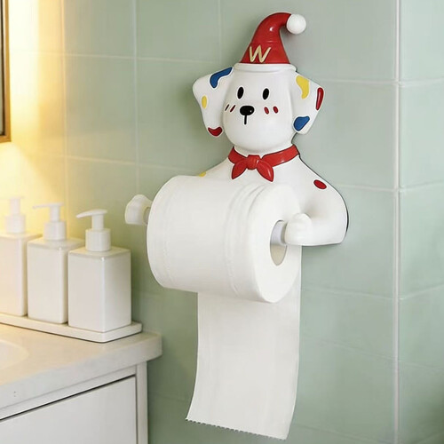 Bathroom Tissue Dispenser No Screw Required Space Friendly-1 1