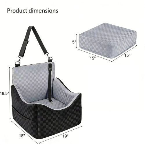 Waterproof Dog Auto Seat mat Featuring not Slip Base Design For 2
