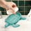Lovely Soap Tray Holder Draining for Kitchen And-Deep Blue 4