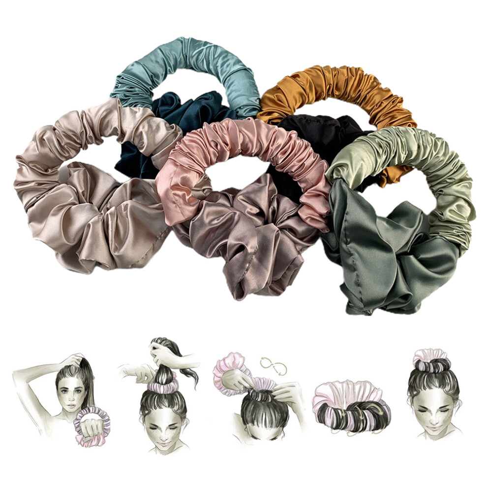 Overnight Heatless Curling Headband Set