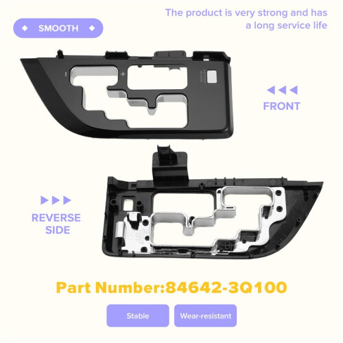 84642-3Q100 Car Gear Shift Panel Gear Display Replace Cover for  Sonata YF 2011-2014 LHD 2