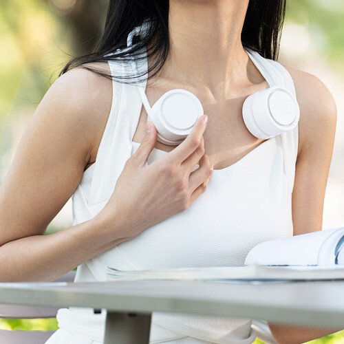 Portable Wearable Air migrant With Semiconductor-ice green 2