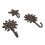 Elegant Single Iron Hook Sun Or Star Pattern Hanger For-Star 6